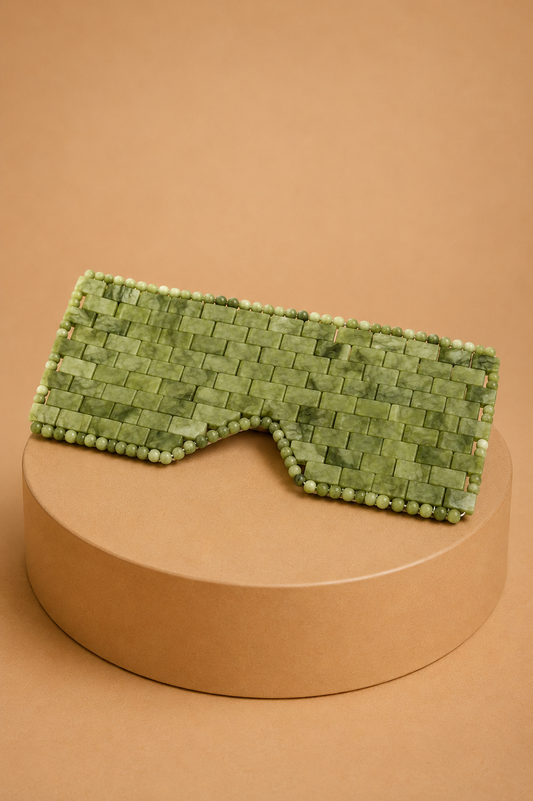 Masque Rafraîchissant en Jade Naturel | Glossora Paris